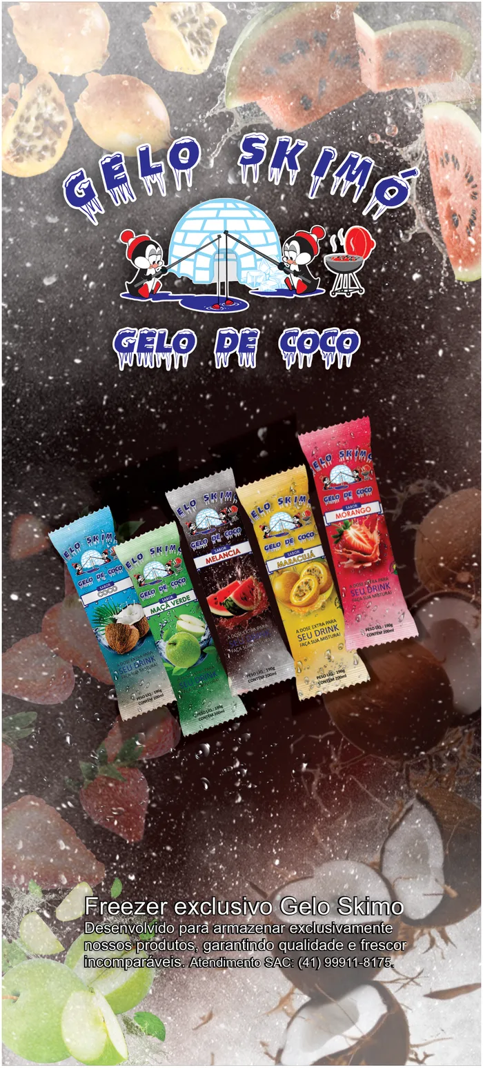 Freezer Exclusivo Gelo Skimó Ponto de Venda